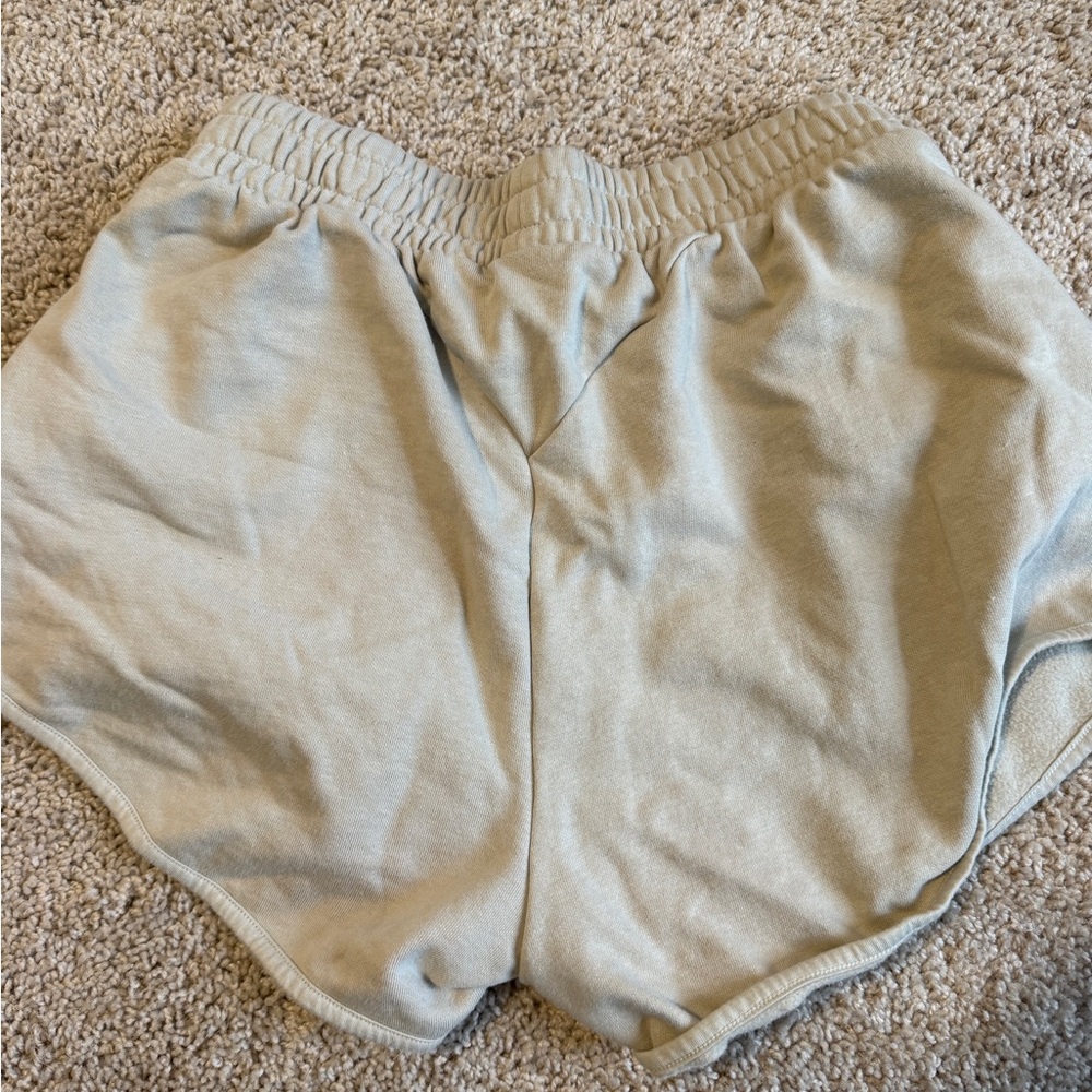 Gymshark Light Tan Athletic Shorts - Picture 2 of 3